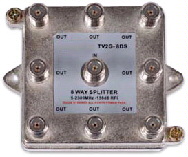 Wideband Splitters - All ports Power passive 8way
