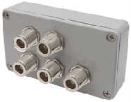4-Way 2.4 GHz Signal Splitter N-Female Connector