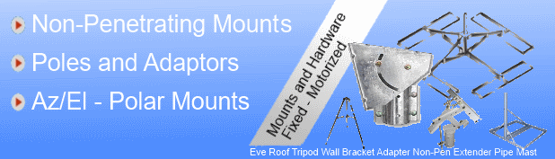  Mounts Brackets Tripod Wall Mounts Pipe Extension Eve Struts Mono Poles  
