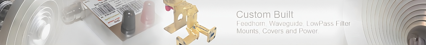 Feedhorn 4 port - 1.8 meter dish Feed Clamp Bracket.