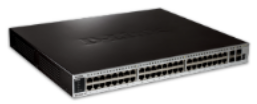 52-Port PoE+ Gigabit Layer 3 Managed Switch with 4 10G SFP+ Ports
