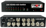 2x8 HD/SD-SDI Martix Switch