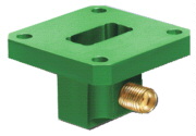 WAVEGUIDE TO COAX TYPE SMA ADAPTER