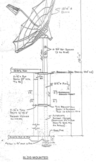 Tall Pole Mount Install Drawing 