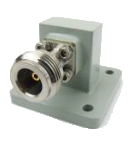 Waveguide to N-Connector Grooved