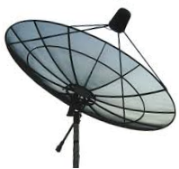 8' Foot 2.4 Meter Black Mesh Dish Antenna